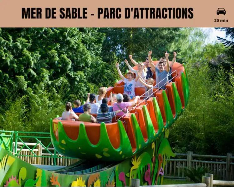 Maison Individuelle Tout Confort Terrasse Exterieur Proche Parc Asterix, Aeroport Roissy Cdg, Paris, Disney, Chateau De Chantilly La Chapelle-en-Serval Екстериор снимка